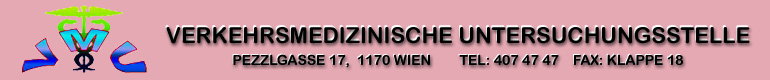 Verkehrsmedizinische Untersuchungsstelle