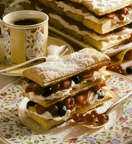 Sommerfrchte Millefeuilles