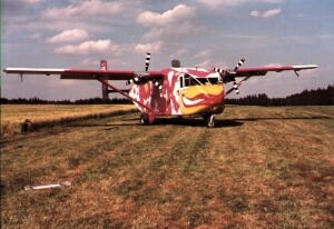 Fallschirm-Flugzeug