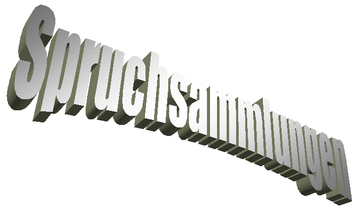 Spruchsammlungen