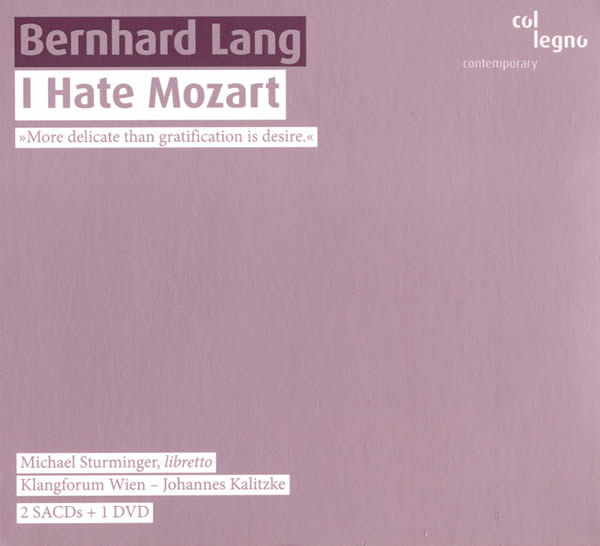 CD-Cover: I Hate Mozart, Seite 1