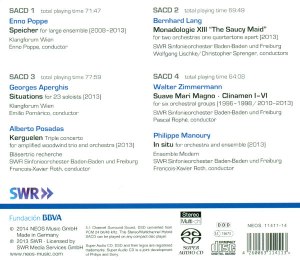 Monadologie XV auf CD, Cover Seite 2