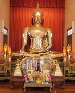 Wat Traimit, Goldener Buddha