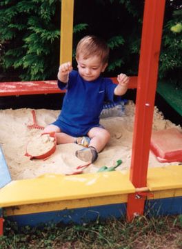 Ich bin in meiner Sandkiste!