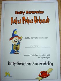 Betty Bernstein Zauberlehrling