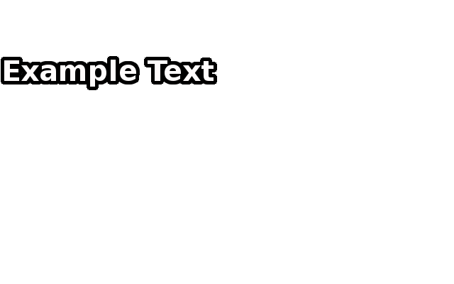 gimp outline text