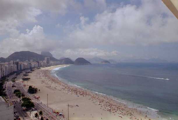 Copacabana Richtung Zuckerhut