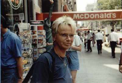 Chris vor Mc Donald's