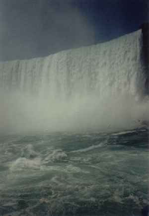 Kanadische Seite der Niagarafälle