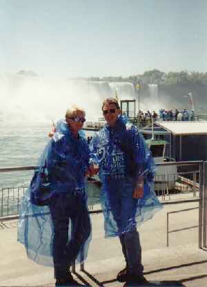 Vor der Fahrt mit der Maid of the Mist