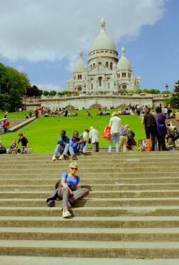 Chris vor Sacre Ceur