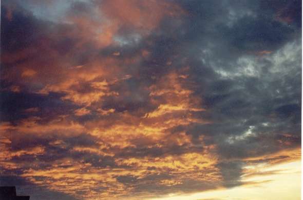 Brennender Himmel