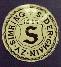 Siegel des Dorfes Simmering von 1615