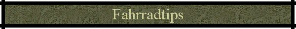 Fahrradtips