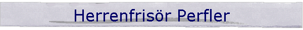Herrenfrisr Perfler
