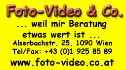 Foto-Video & Co. ... weil mir Beratung etwas wert ist ...