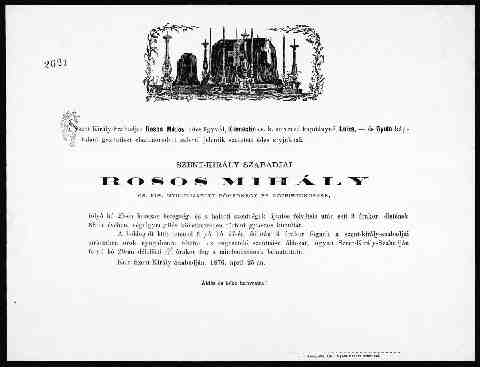 Rosos Mih�ly gy�szjelent�s (1)