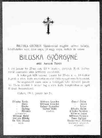 Ament Ter�zia halotti �rtes�t�s (1)