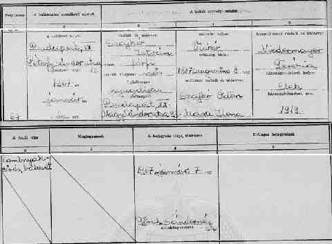 Szajk� Istv�n halotti ak kivonat (1)