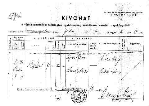 Sipos B�lin sz�let�si ak kiv (1)