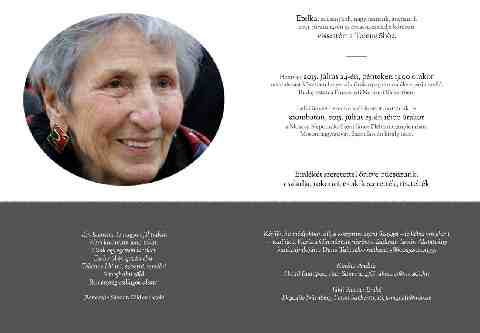 Timaffy Etelka gy�szjelent�se