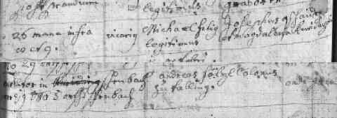 GSCHAIDER Michael sz�let�si anyak�nyvi bejegyz�se (1)