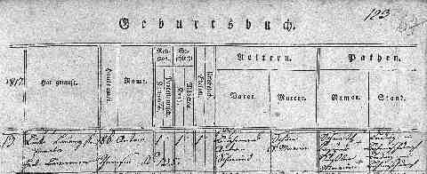 BUCHMANN Anton 1817-03-15 sz�l.ak