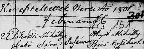 P�KOZDI Zsuzsanna sz�l. ak.1813-12-31