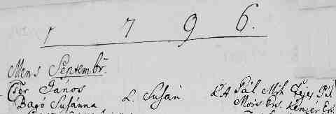 CSER Zsuzsanna sz�l. ak. 1796-09-03