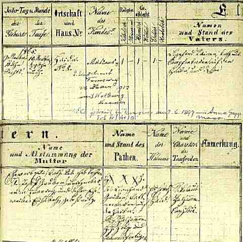 RAINER Martin sz�l. ak. 1865-03-09