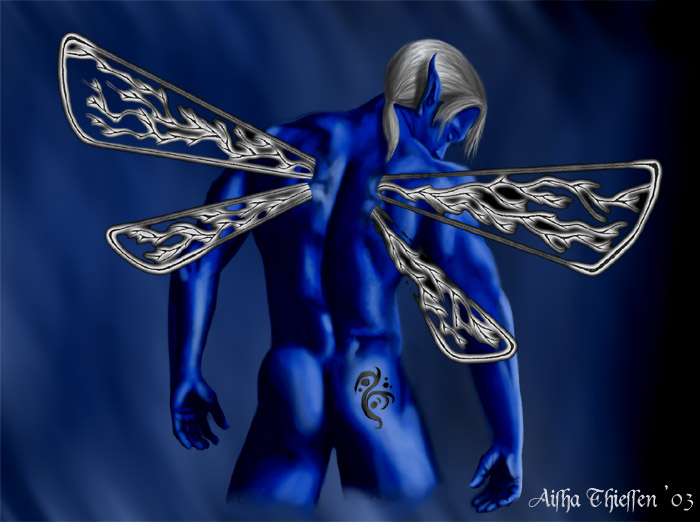 Blue-elb