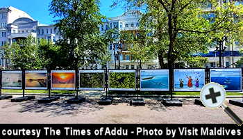courtesy Times of Assu - Photo exhibition featuring Maldives held in Russia by National Geographic Traveller - (Photo by Visit Maldives)