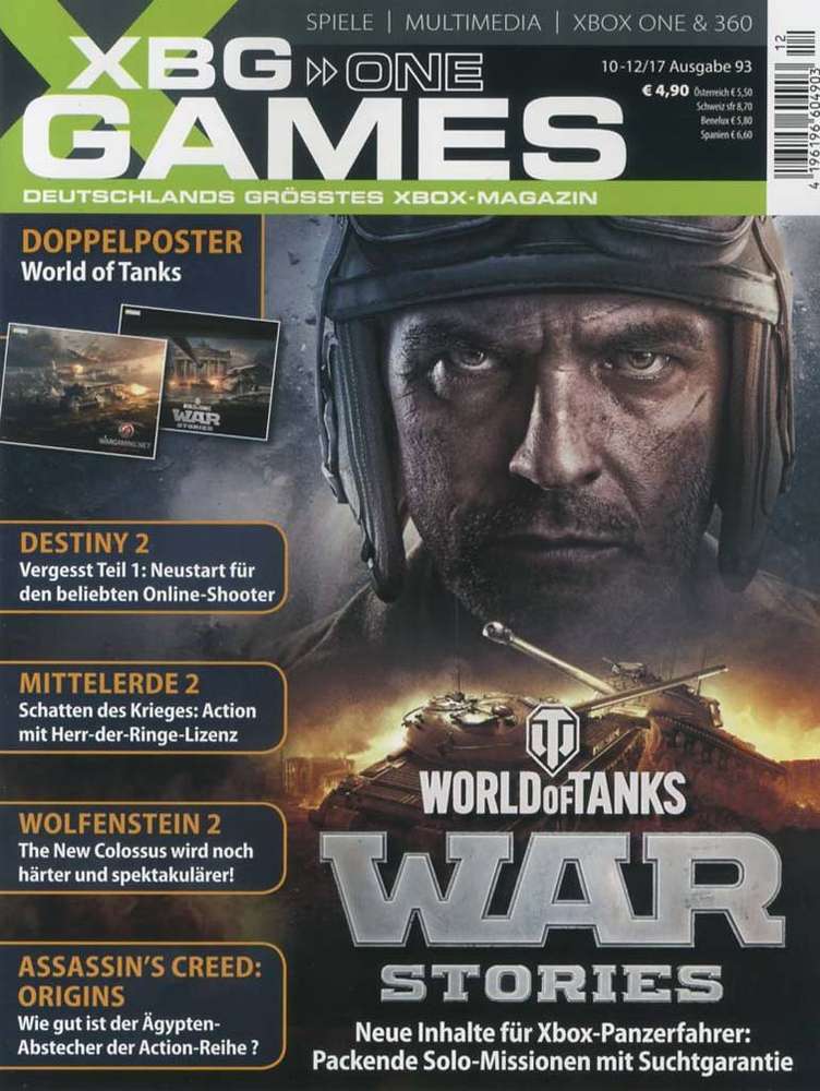 XBG - Games 10.-12.17.