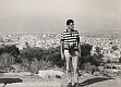 Athen 1961: Mein bester Freund Pauli Haber auf dem Berg Carmel oberhalb von Haiffa
