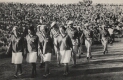 1961 Israel: Eröffnung der Maccabiade: 2. Reihe Mitte
