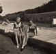 Sommer 1954 am Klopeinersee: 'Ob blond ob braun...' war scheinbar schon damals meine Devise :-)