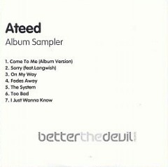 Ateed - Come To Me CD-R Album Sampler