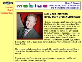 Cafe 80s Interview with Neil Sean