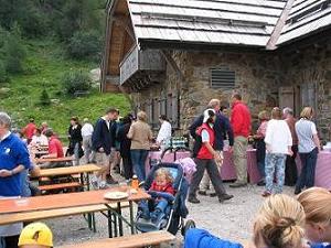 Picknick auf der Watschiger Alm