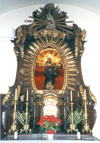 Altar in der Loretokapelle der Paulanerkirche in Wien, Foto Kopeszki