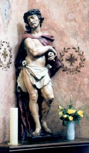 Statue des Schmerzensmannes in der Paulanerkirche in Wien,  Foto Kopeszki