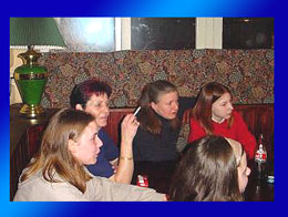 Bettina, Helga, Tine, Anna, Ramona