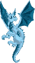 Drahe blau