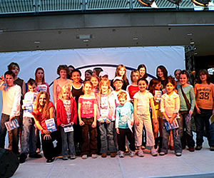 Foto: Die Teilnehmer der Show