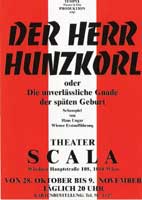 Plakat: Der Herr Hunzkorl