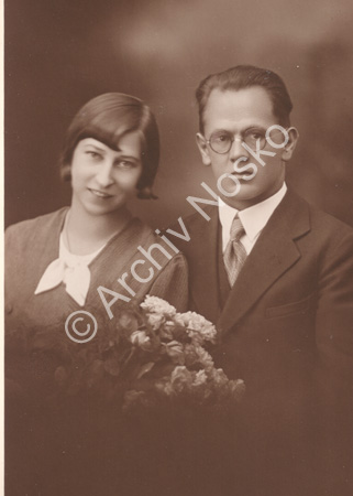 Herta mit Hermann Hochzeit