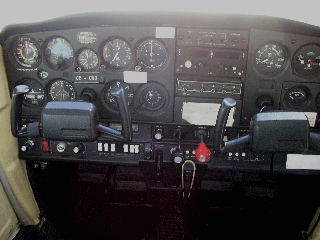 Cessna C152 Aerobat Cockpit