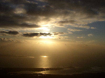 Sonnenuntergang ber der Ostsee