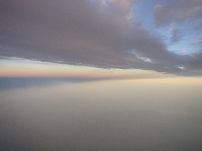 Wolken im Starkwindband (Jetstream)