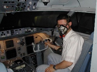 F70 Simulator Session mit Oxygen Mask